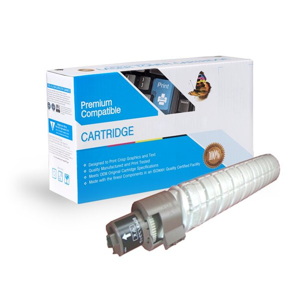 Lasertoner - Ricoh/NRG MPC 300/400 - Sort - 10.000 sider