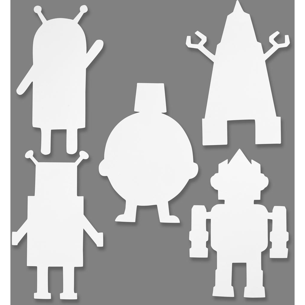 Robotter højde 22,5-24 cm bredde 15-16 cm 230 gram | 16 stk.