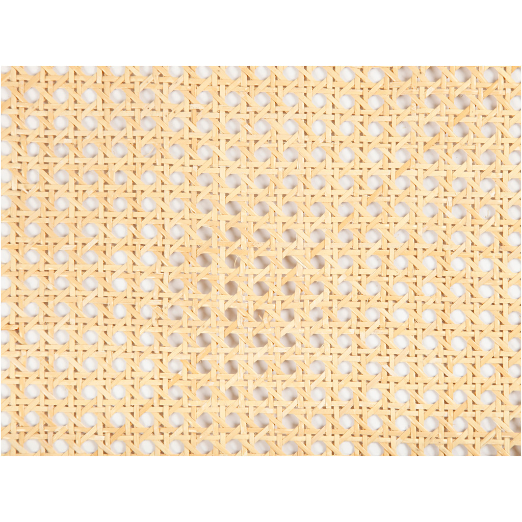 Rørflet - Fransk flet - Rattan - B: 40 cm natur grov - 50cm