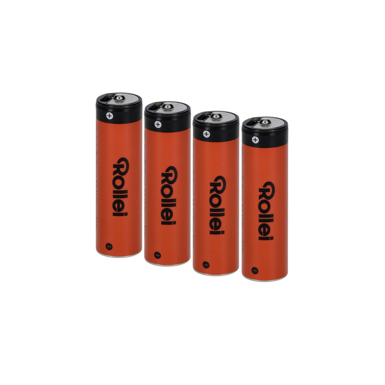 Batterier - Rollei AA Li-Ion med USB-C (4-Pack)