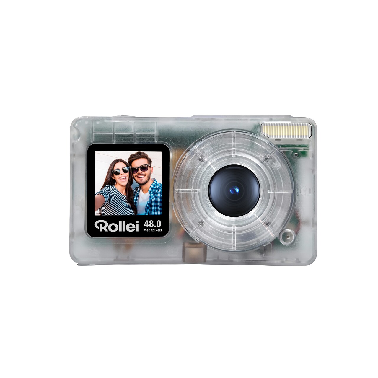 Digitalkamera Rollei Compactline Pocket Transparent klar