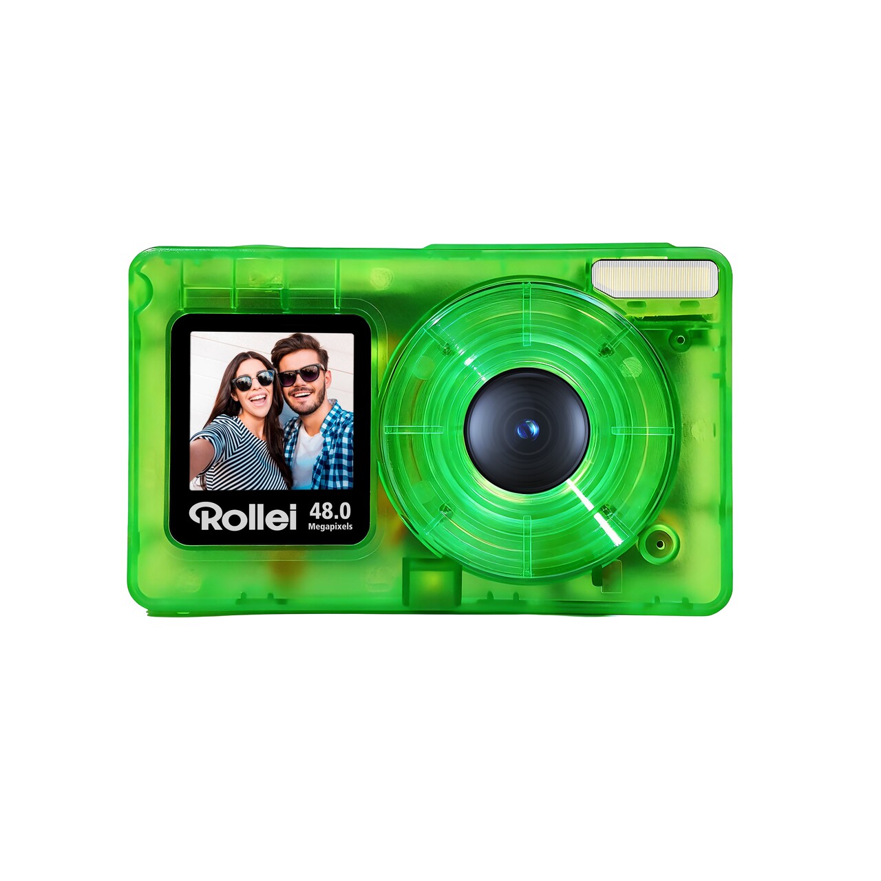 Digitalkamera Compactline Pocket Transparent grøn