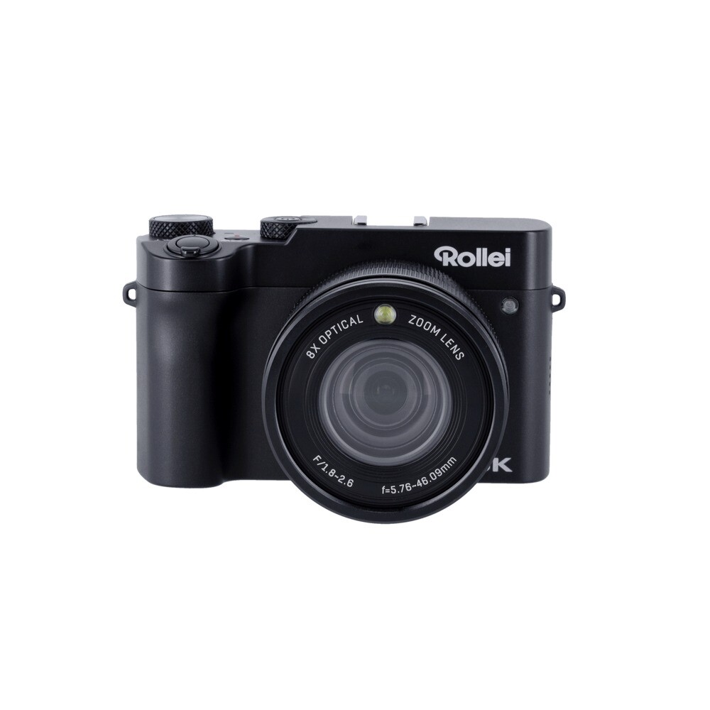 Digitalkamera - Rollei Powerflex 8X Dual Lens - Sort