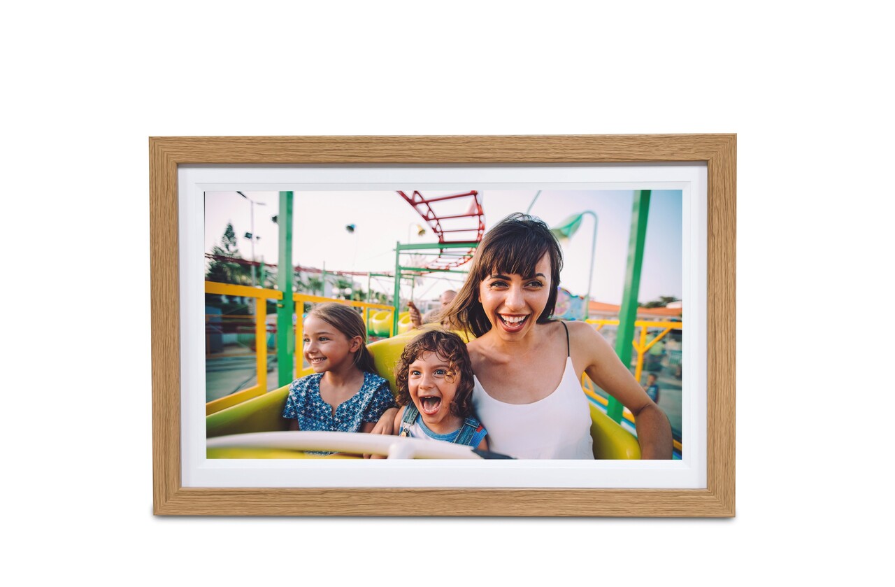 Digital fotoramme, Rollei, Smart Frame, WiFi152, brun, 32 GB
