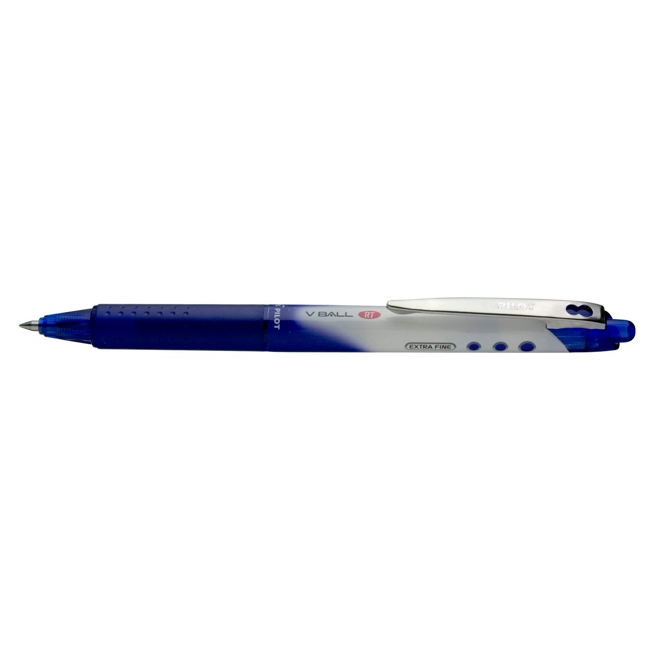 Fineliner pen Pilot V-Ball RT Extra Fine - Blå stregbred 0,3 mm - BLRT-VB - 12 stk