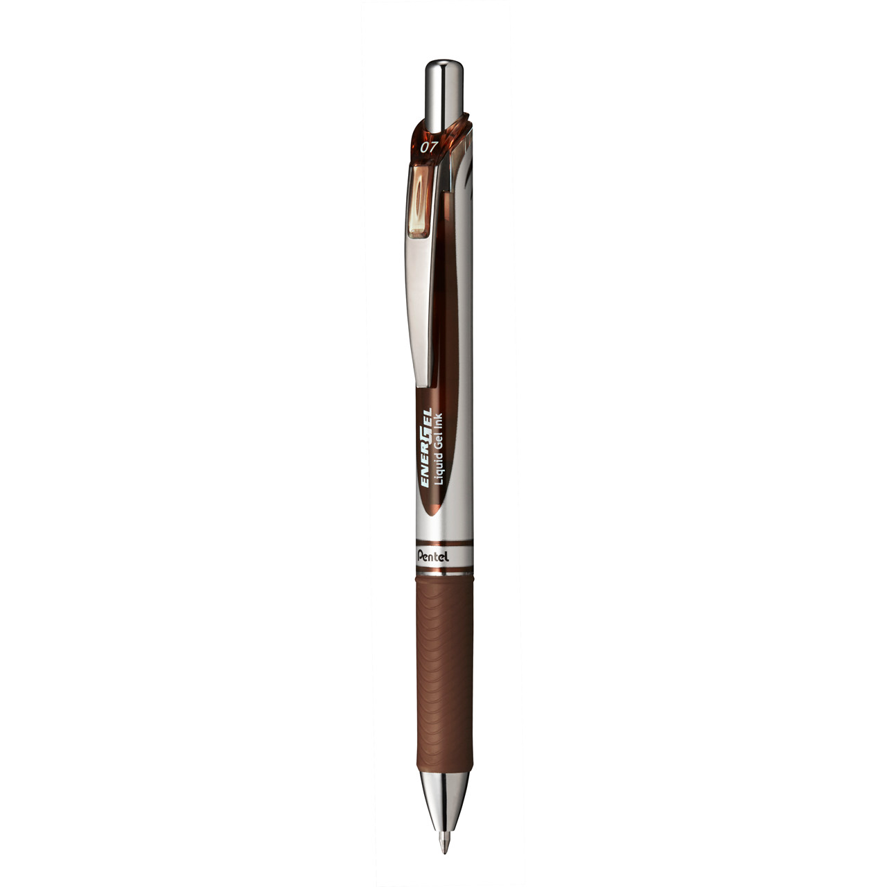 Pentel Energel Rollerpen brun 0,7mm BL77 - 12 stk
