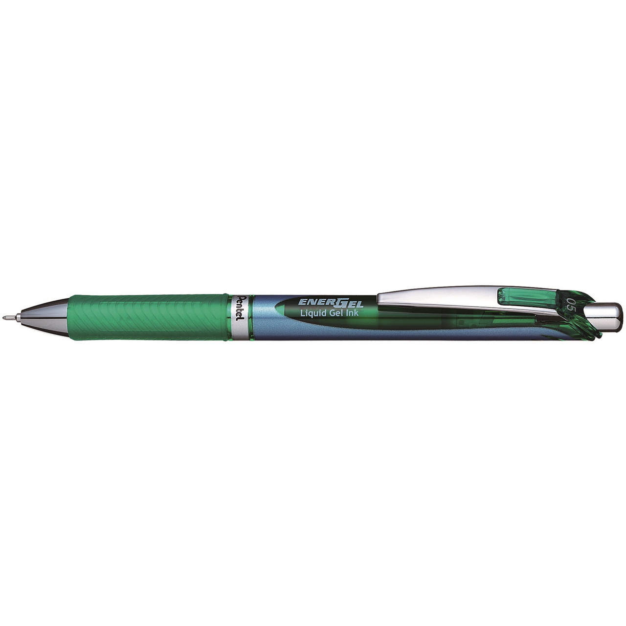 Pentel Energel Rollerpen grøn 0,5mm BLN75 - 12 stk