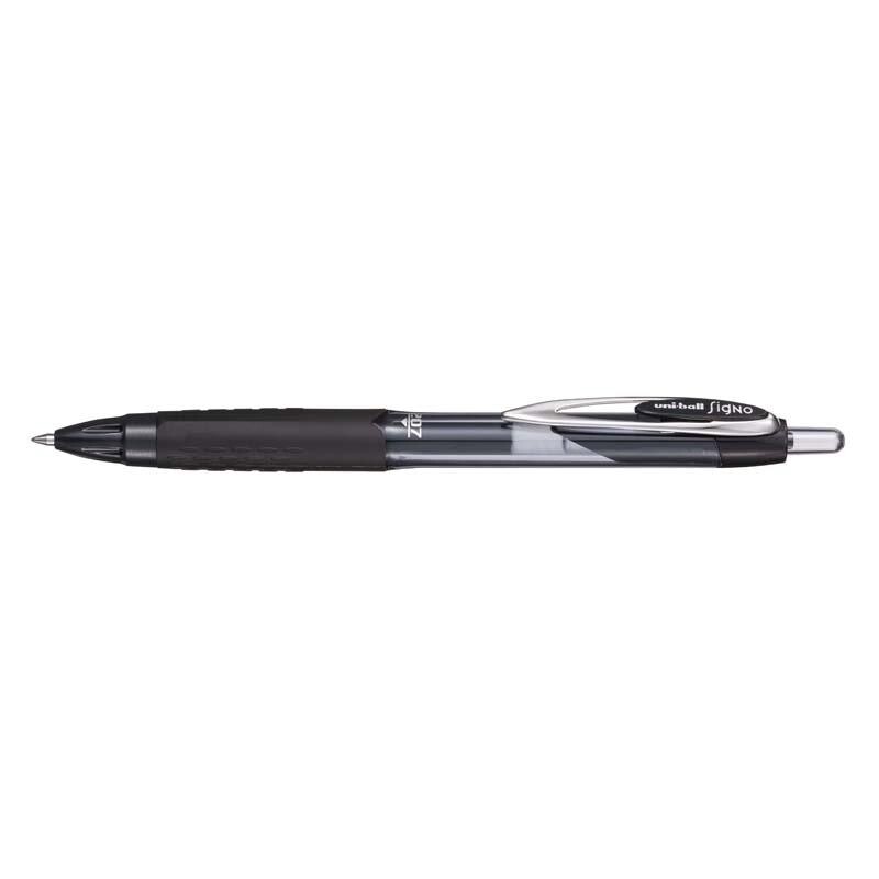Rollerpen - Uni-ball Signo UMN-207 0,7mm - Sort - 12 stk
