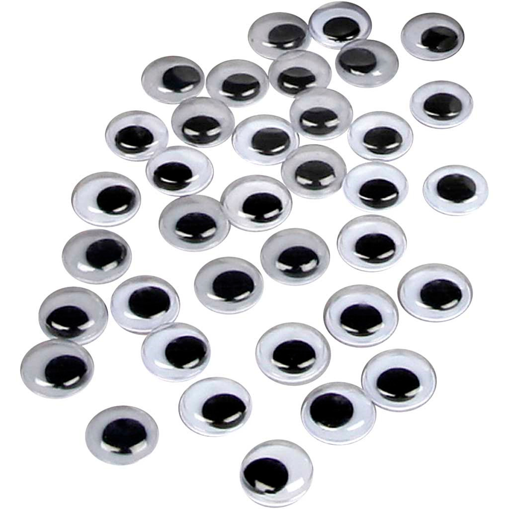 Rulleøjne diameter 10 mm uden klæb | 1000 stk.