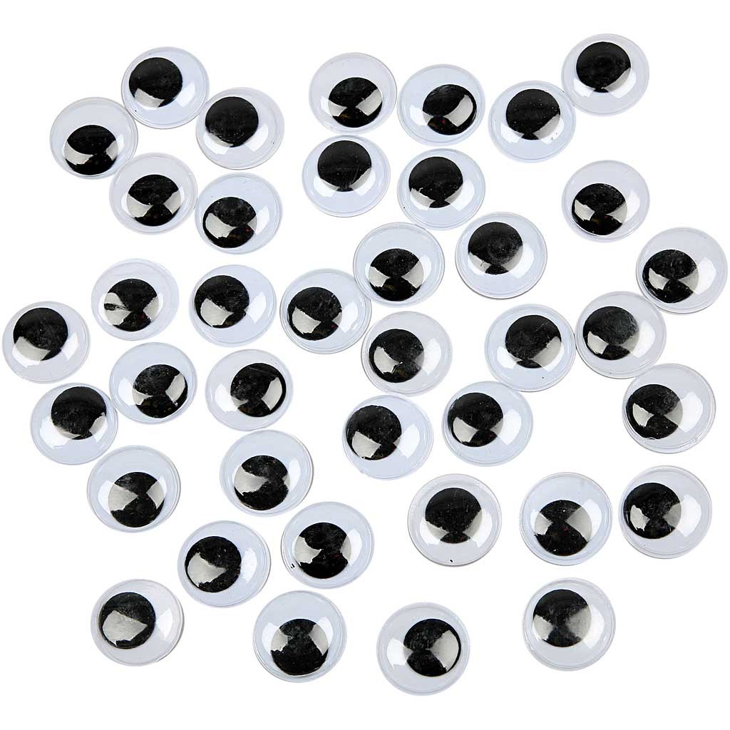 Rulleøjne diameter 20 mm uden klæb | 500 stk.