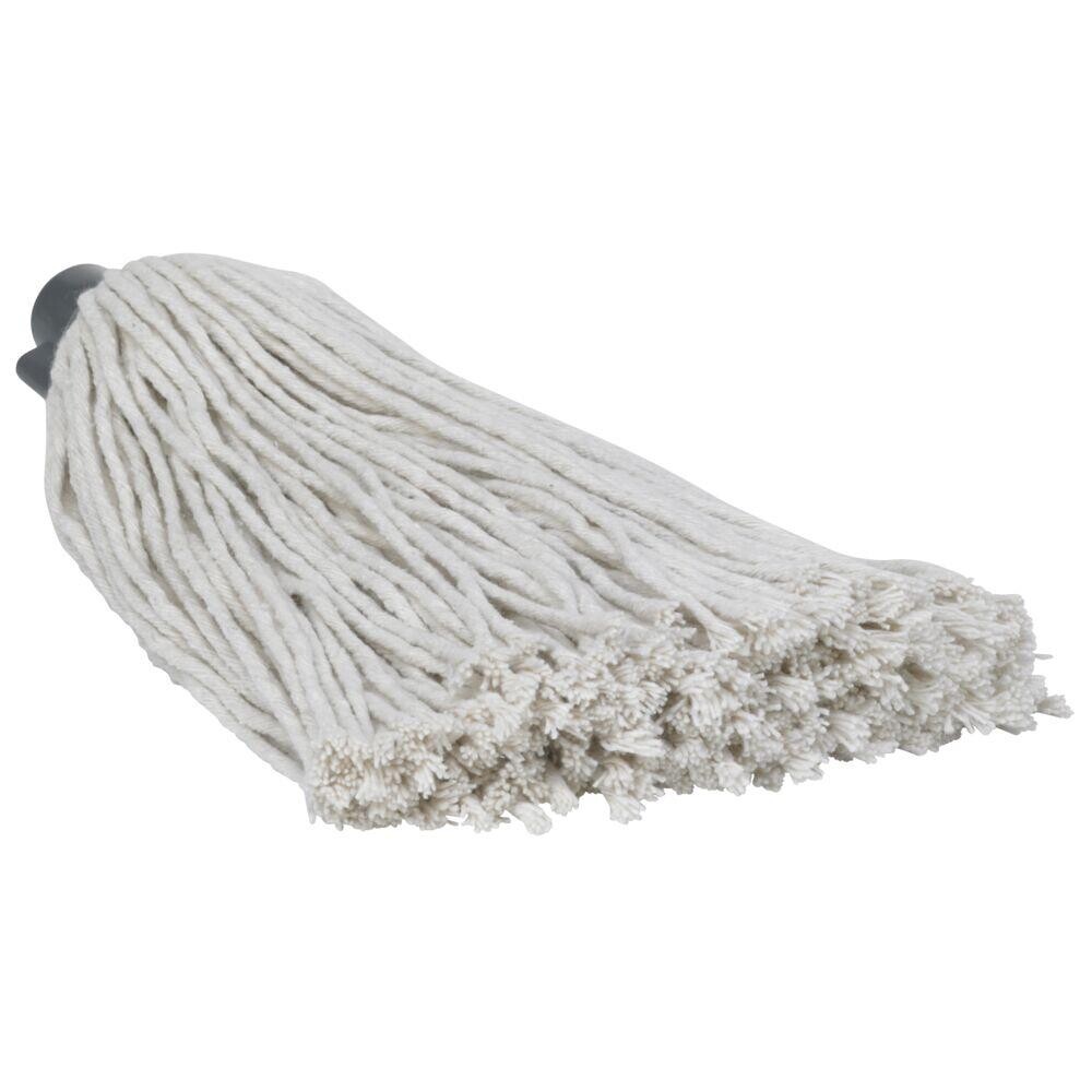 Rundmop, Vikan, hvid, bomuld