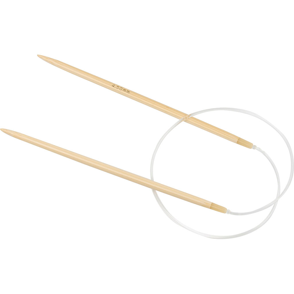Rundpind – Nr. 4,5 – Bambus – 60 cm