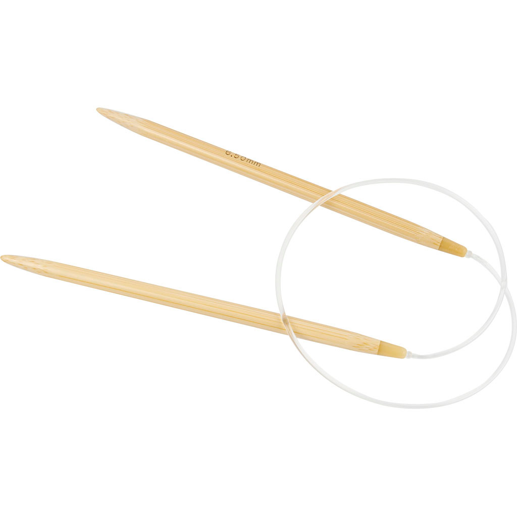 Rundpind bambus - nummer 6,5