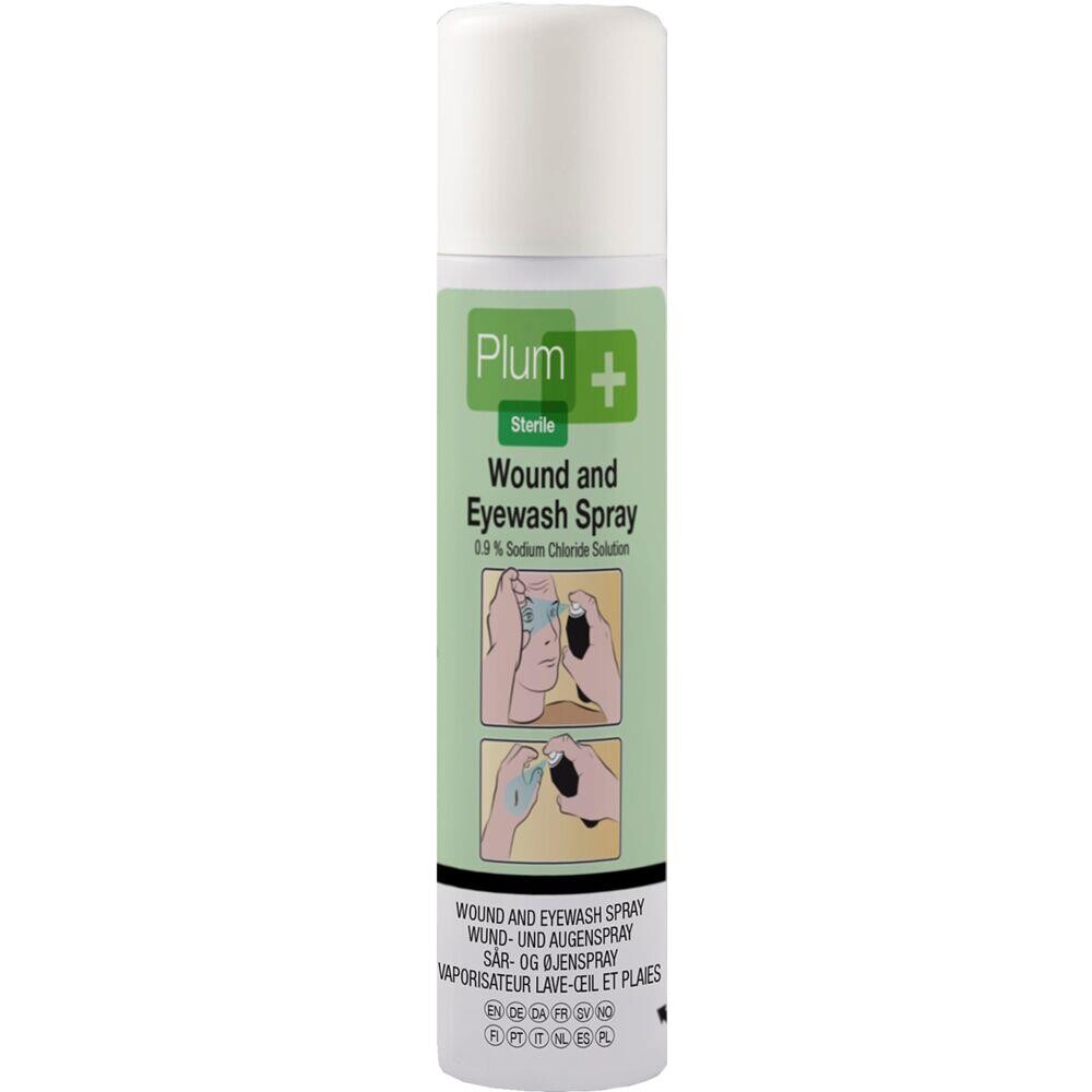 Sår- og øjenskyl, Plum, spray, NaCL, steril, 50 ml