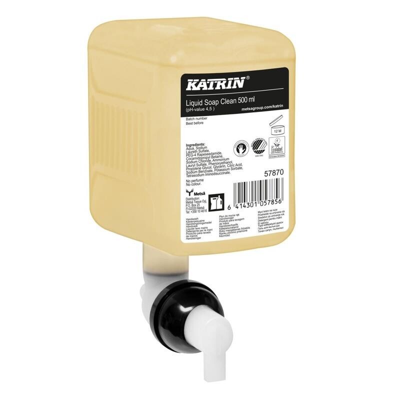 Sæbe – Katrin Green – Flydende sæbe – 0,5 l – Uden parfume