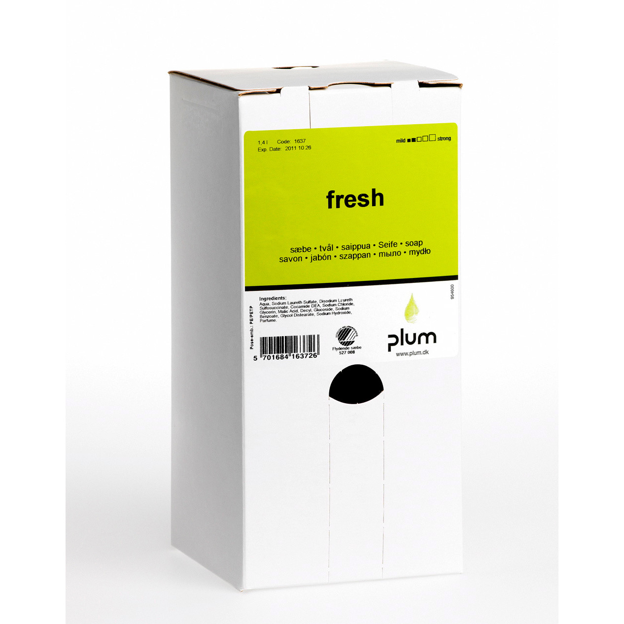 Sæbe Plum fresh multi-plum 8x1,4l/dnk 1637 - 8 stk
