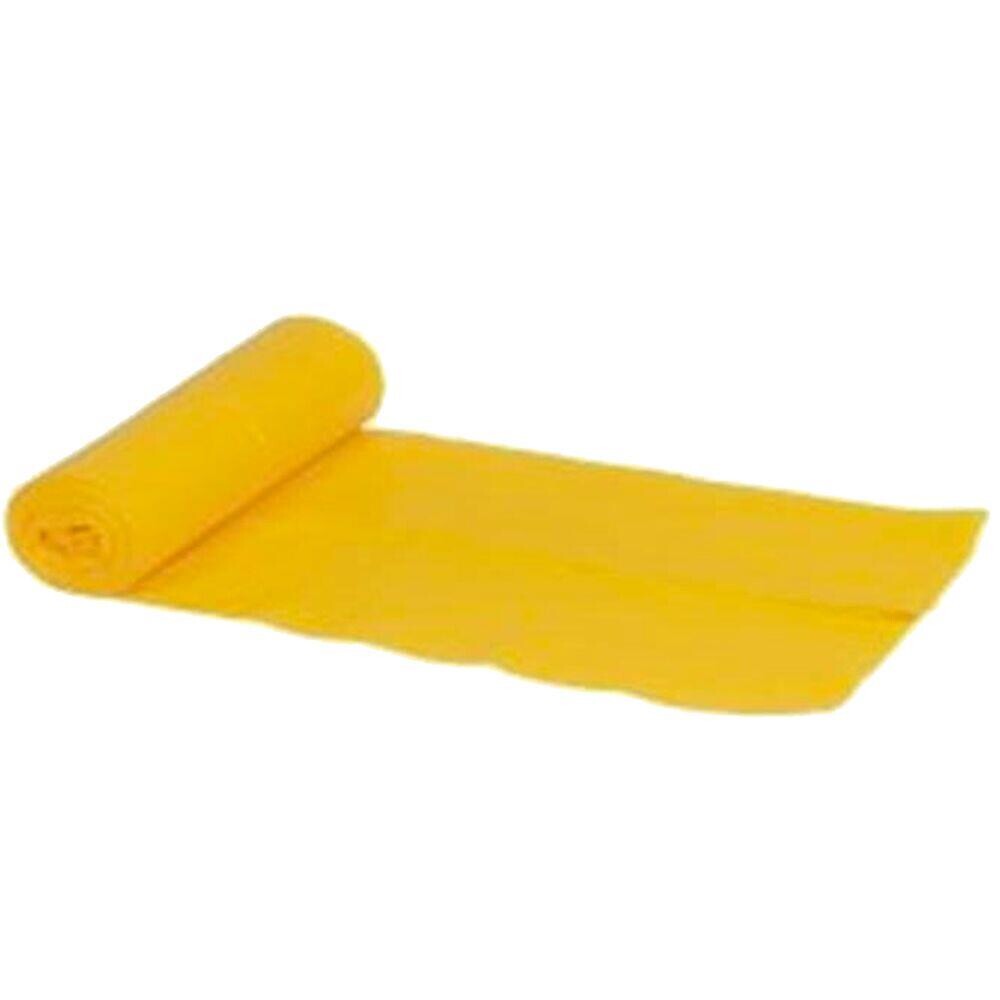 Sæk Sækko-Boy 60 L gul LDPE genanvendt 55x103cm 10 stk pr rulle - 20 ruller