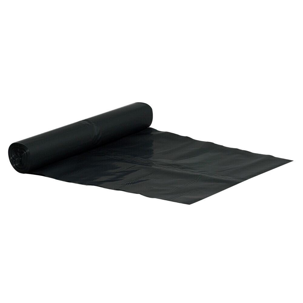 Sække 120 L Sækko-Boy sort LDPE genanvendt 76x103cm 10 stk pr rulle - 20 ruller