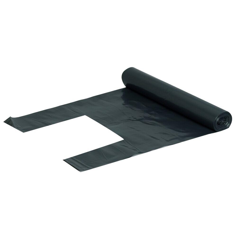 Sække – Rul-let – LDPE – 125 L – sort – 50 my – 75×139 cm – 15 ruller