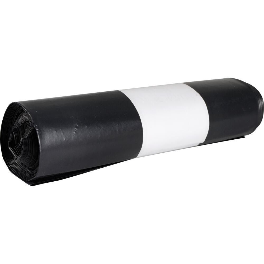 Sækko-Boy sæk, sort, LDPE/genanvendt, 42x68cm, 2-i-1, til opdeling af 40 l Sækko-Boy stativ - 30 ruller