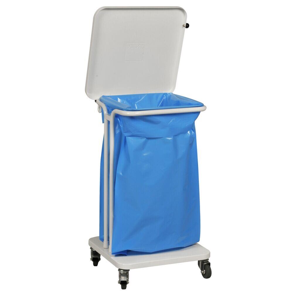 Affaldsstativ - Sækko-Boy - 40 l - Soft close låg - Hvid