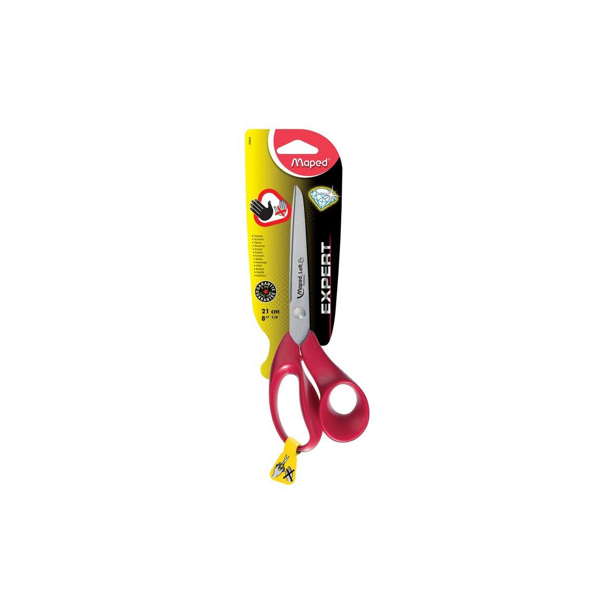 Saks Maped Expert 21cm venstre hånd