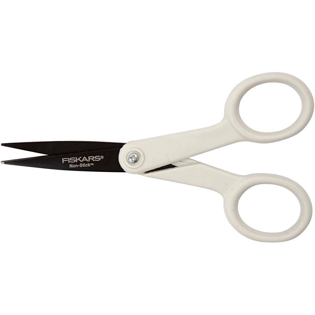 Saks - Fiskars Slip-let - Spids - 12 cm - Højrehåndet
