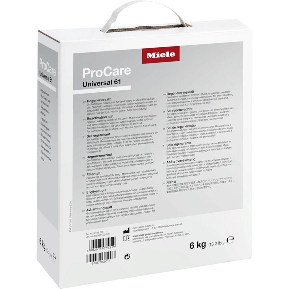 Filtersalt - Miele ProCare Universal 61 - Groft - Til opvaskemaskine - 6 kg