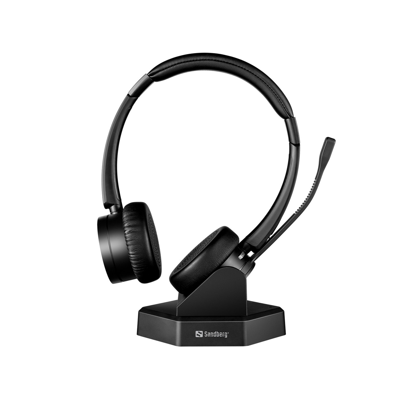 Headset - Sandberg Bluetooth Office Headset Pro+ - Sort