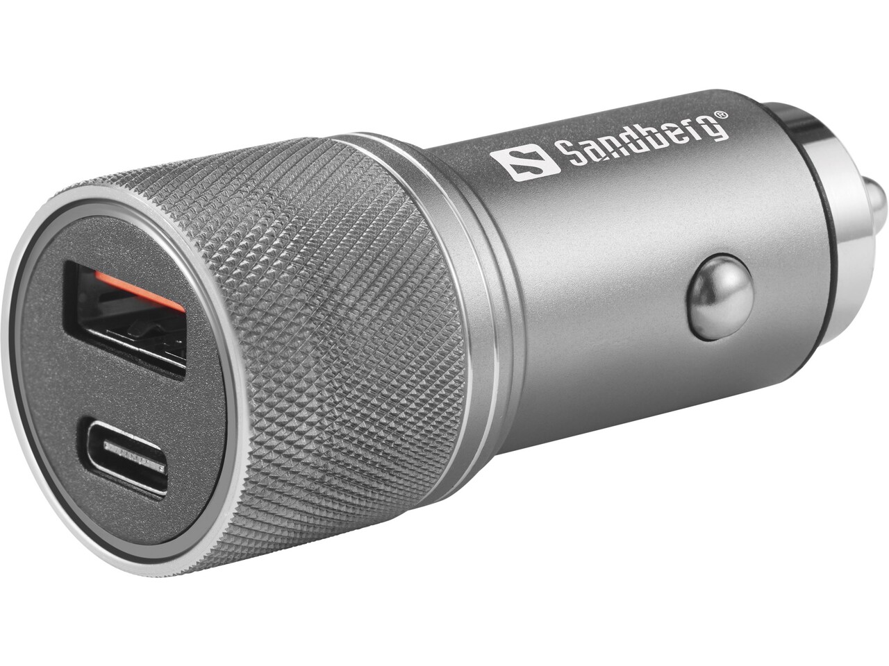 Billader Sandberg 1xQC3.0+1xUSBC 48W