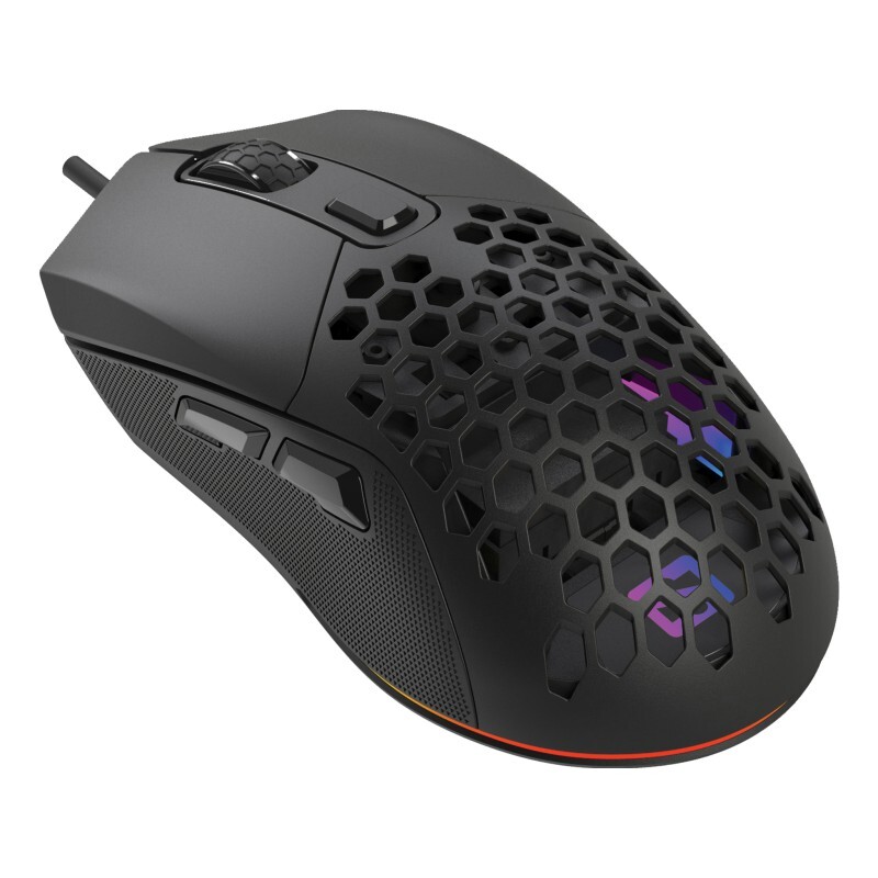 Gamer mus Sandberg FlexCover 6D black
