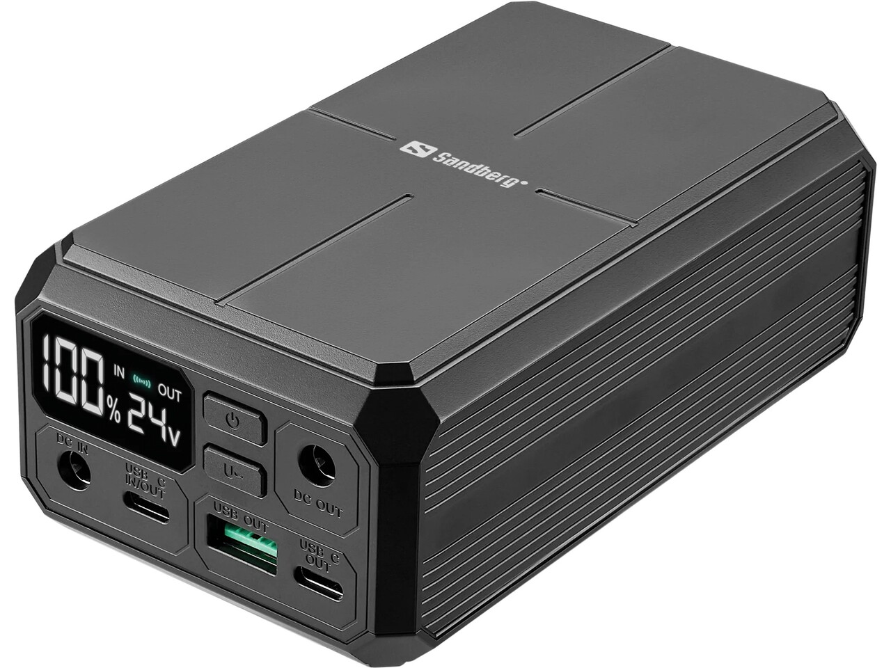 Sandberg Laptop Powerbank 27000 PD100W sort