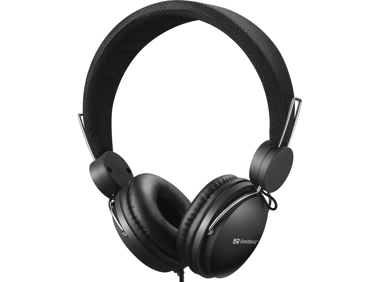 Høretelefoner - Sandberg MiniJack Headset med Line-Mic - Sort