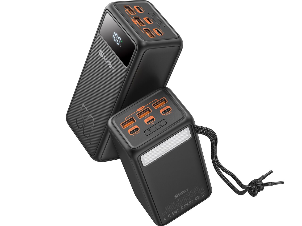 Powerbank USB-C PD 130W 50000 Sandberg