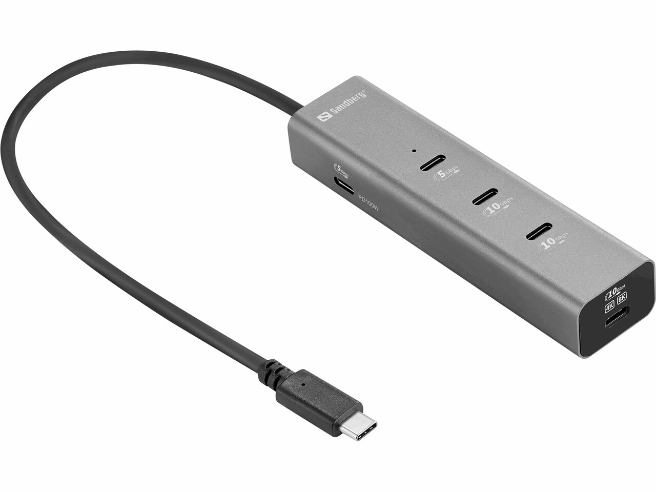 USB-stik - Sandberg USB-C 5-in-1 MediaDock
