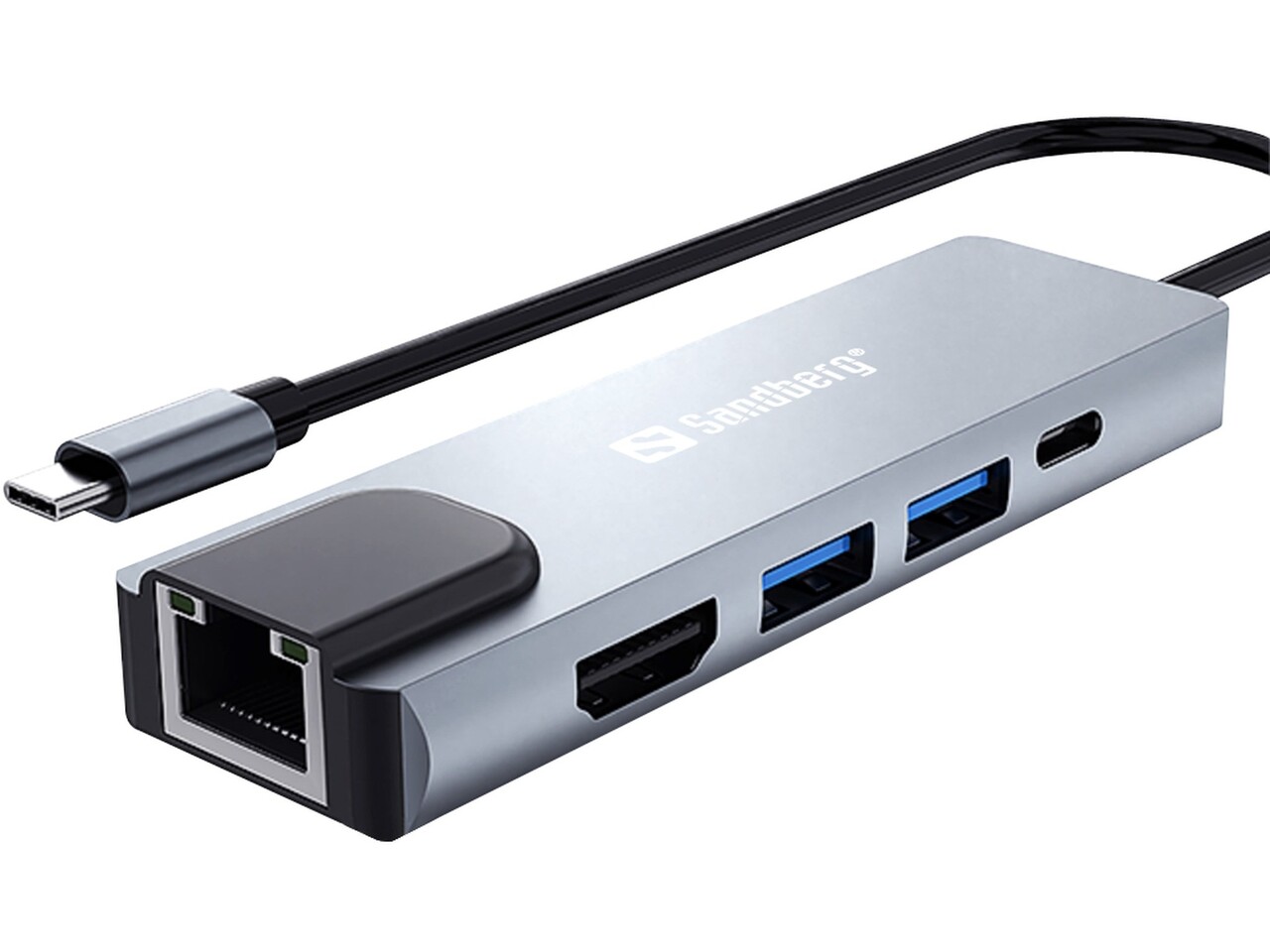 Sandberg SANDBERG USB-C 5in1 Travel Dock Saver