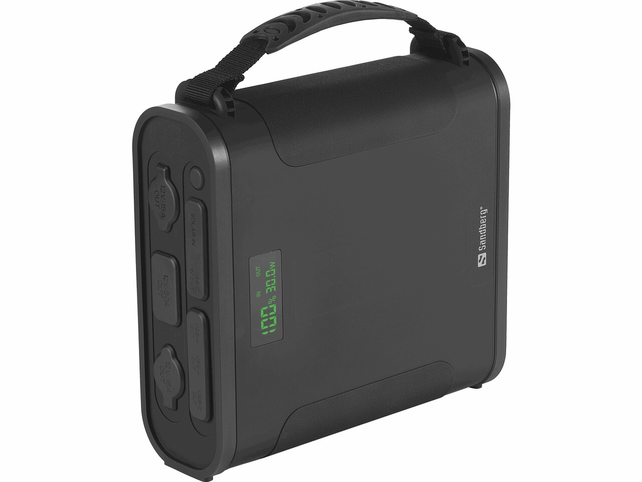 Powerbank Sandberg Survivor 9in1 144000 USB-A - USB-C Sort