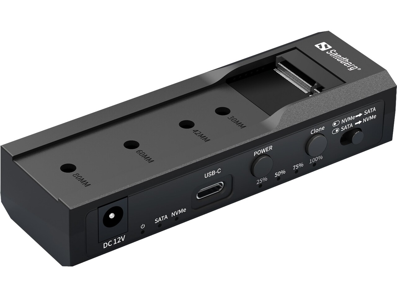 Sandberg USB-3 Cloner+Dock M2+NVMe+SATA