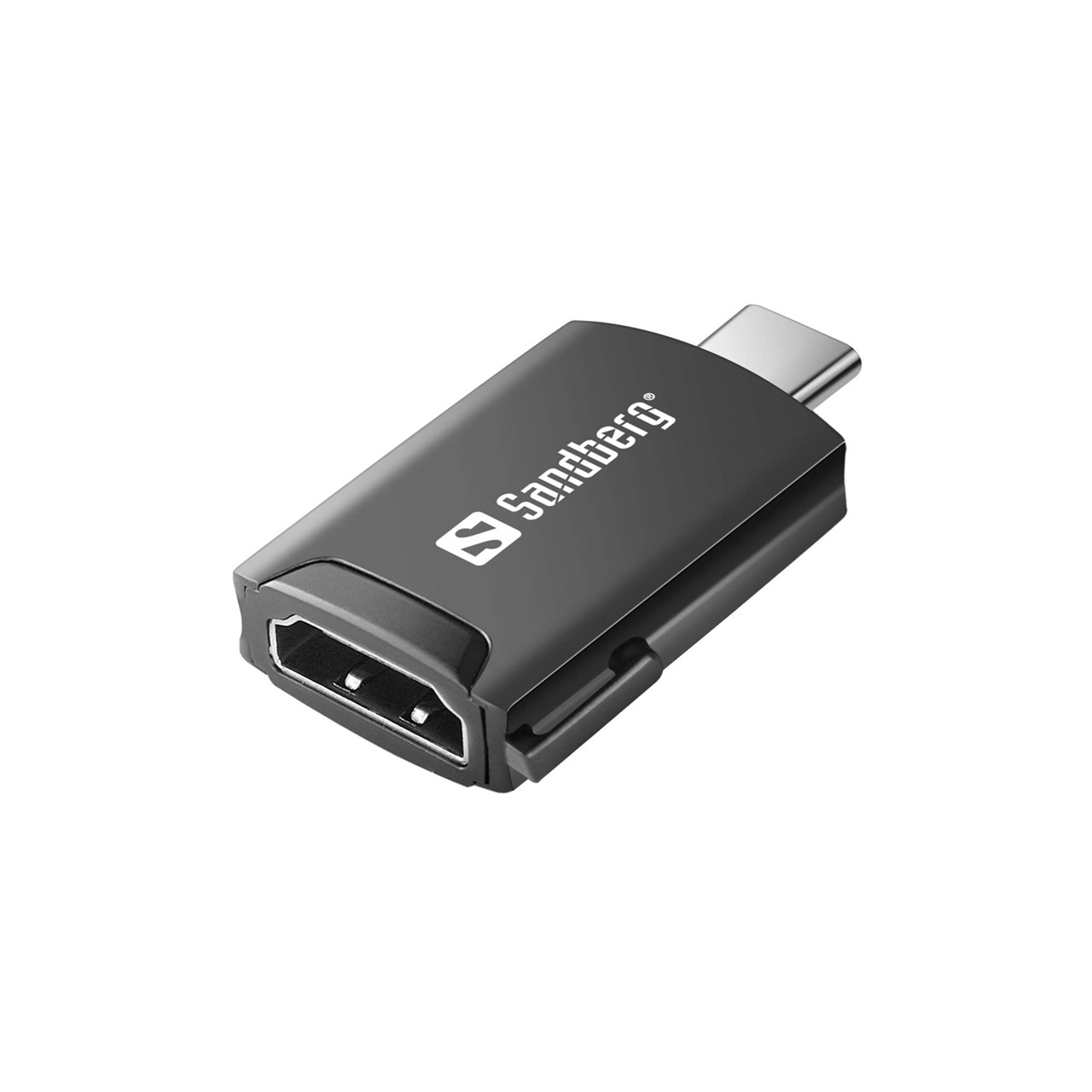 USB-C to HDMI Sandberg - 4K60Hz Dongle - Alu
