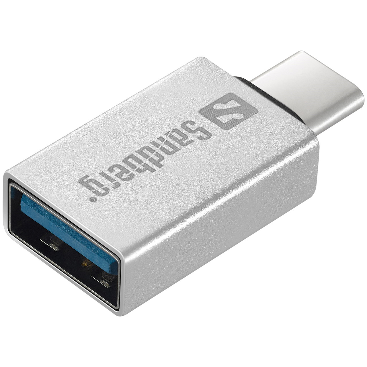USB-C to USB 3.0 Dongle - Sandberg Silver