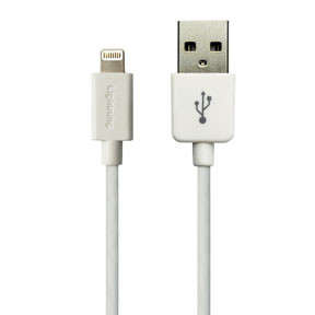 iPhone oplader kabel - Sandberg USB>Lightning 1m sync|charge cable White