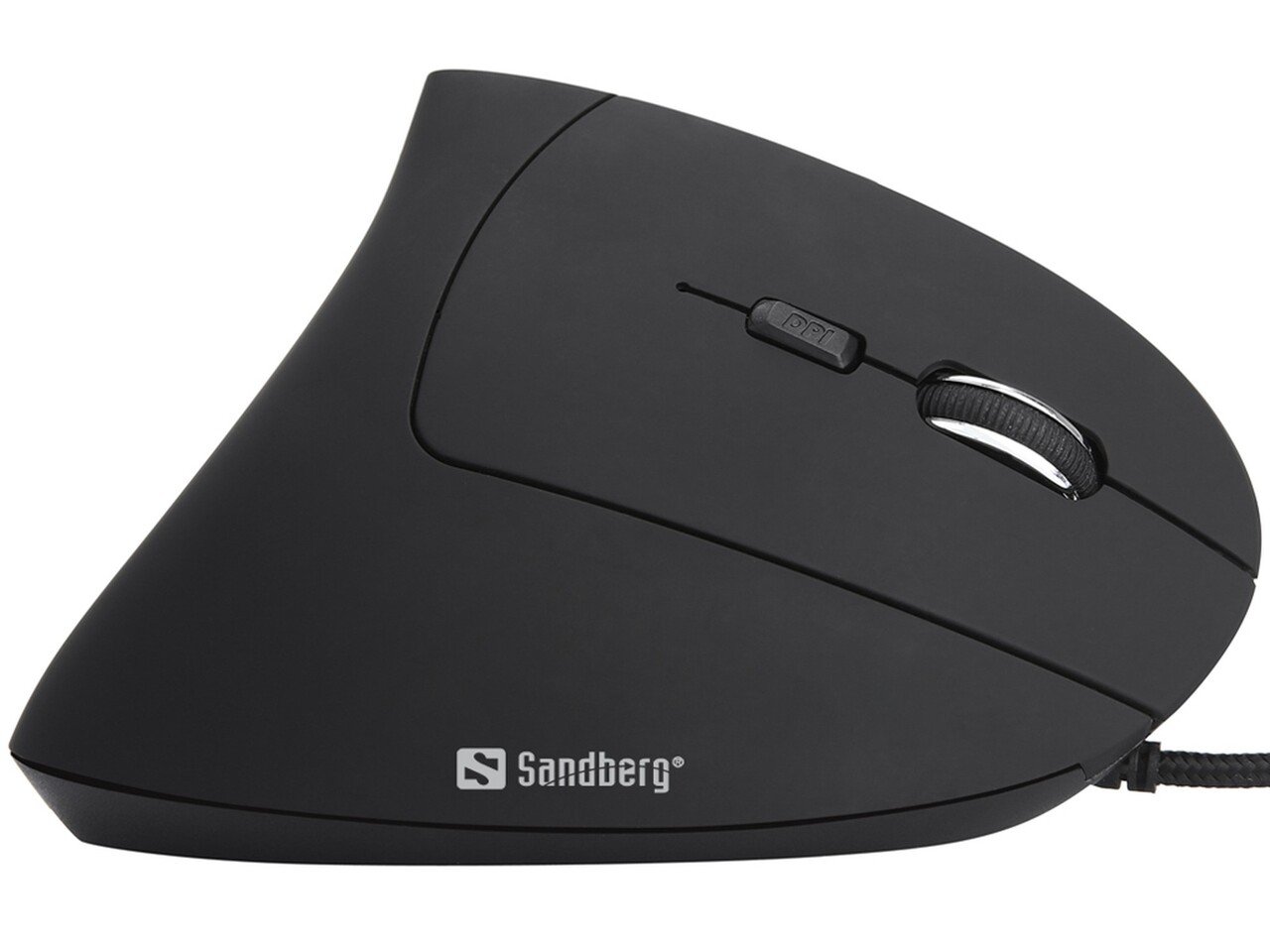 Mus Sandberg Wired Vertical Mouse Black