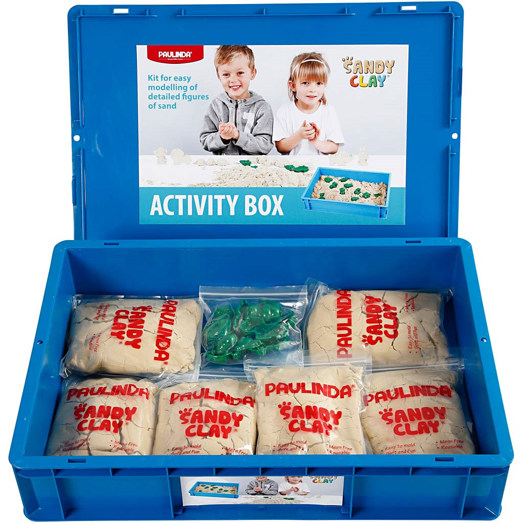 Sandy Clay , str. 40x60 cm, H: 12 cm, natur, sandkasse, 6kg