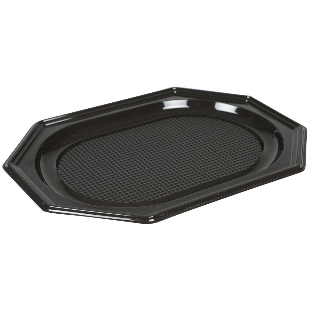 Serveringsfad, ABENA Cater-Line, 35x24,7x2cm, sort, RPET, lille - 200 stk
