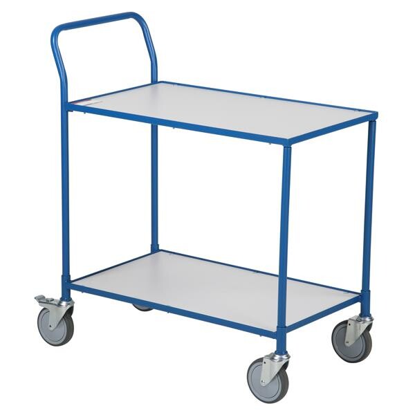 Serveringsvogn Blå 420x710mm 150kg