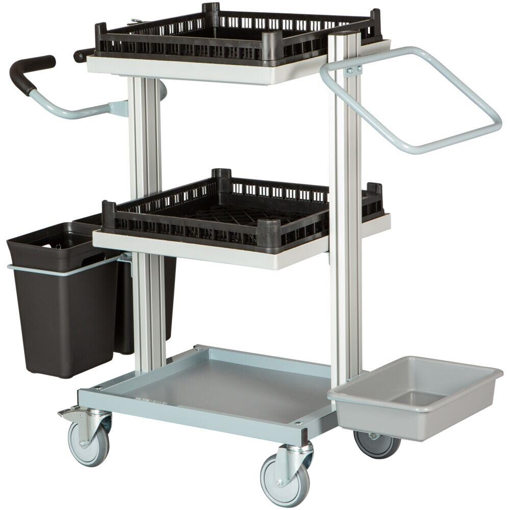 Serveringsvogn Tina Trolleys Exclusive 1120x500x1080mm grå