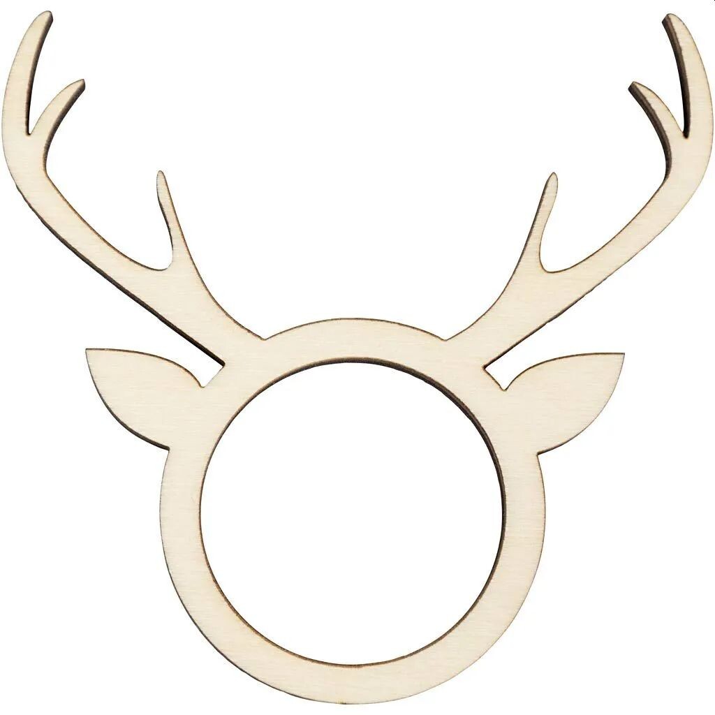 Servietring H: 8 cm dybde 5 mm diam. 4,5 cm hulstr. 3,5 cm - 4 stk pr pakke