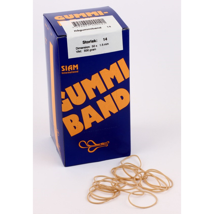 Siam Rubber bands 500 gram Nr.14