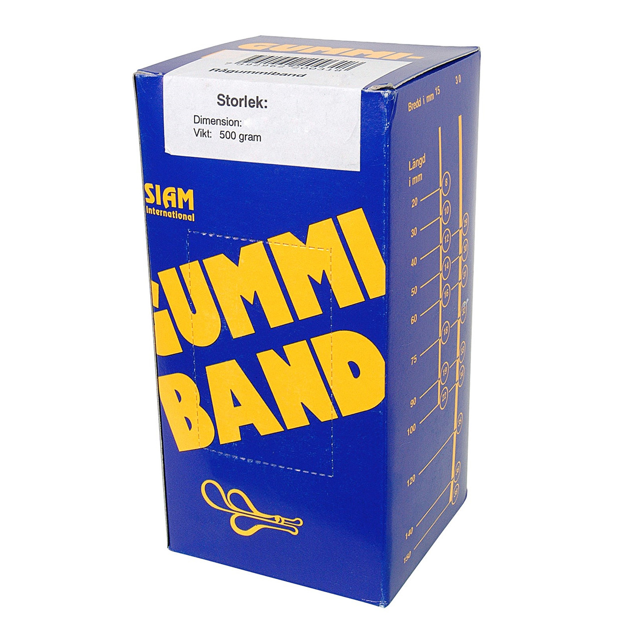 Siam Rubber bands Ø100mm - 500 gram Nr.75