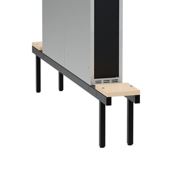 Siddebænk birk, dobbel 200x1100mm